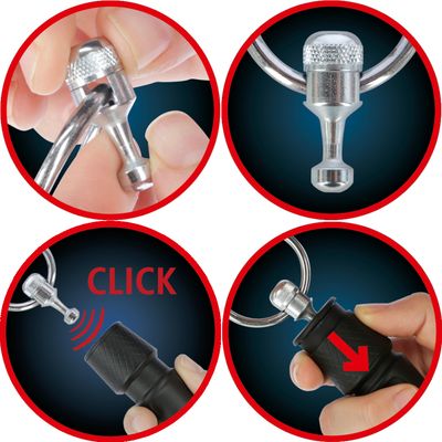 GOLEYGO Ersatz-Adapter Pin 2er Set - by Kerbl