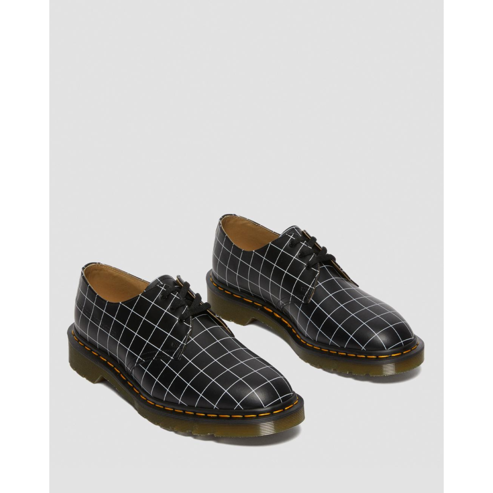 Dr. Martens x Undercover 1461 Check Smooth 27999001 / schwarz