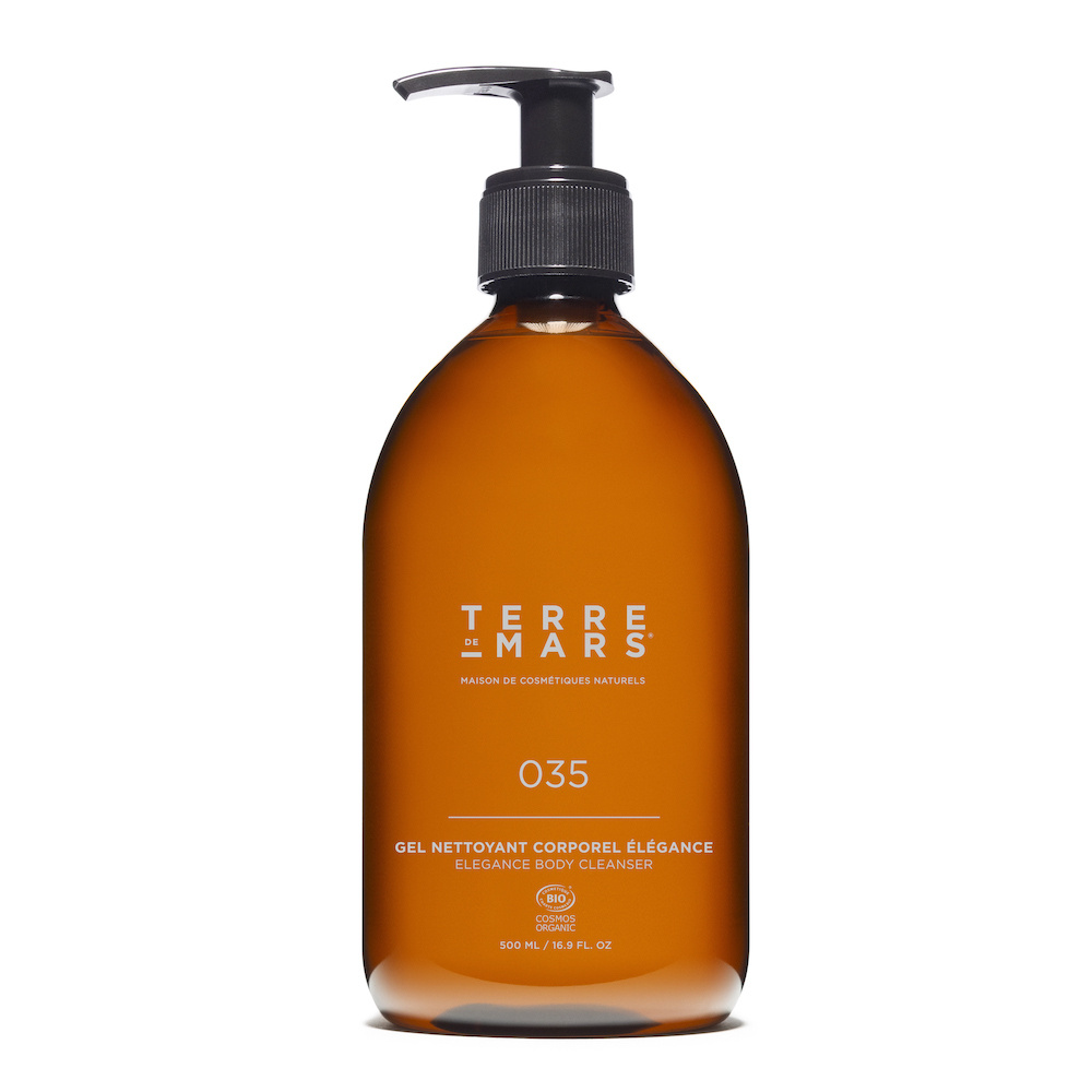 Terre de Mars 035 GEL NETTOYANT CORPOREL ELÉGANCE 500ml GEL NETTOYANT CORPOREL ELÉGANCE
