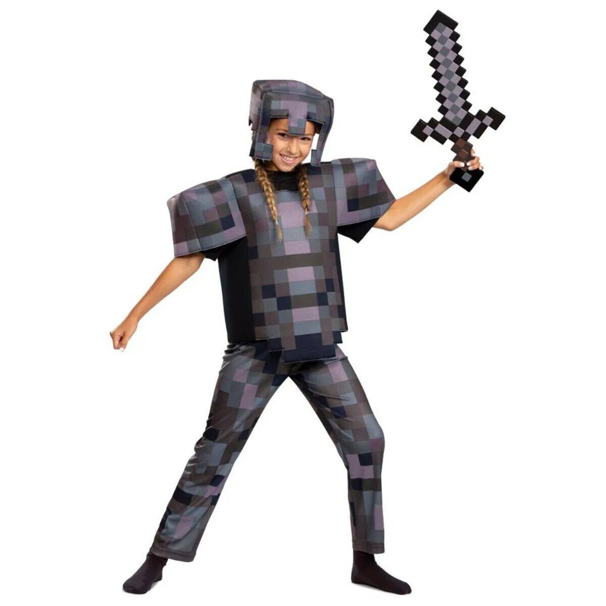 Disguise Spielzeug-Schwert Netherschwert Minecraft Replik 1:1 Nether Schwert sword 51 cm XXL