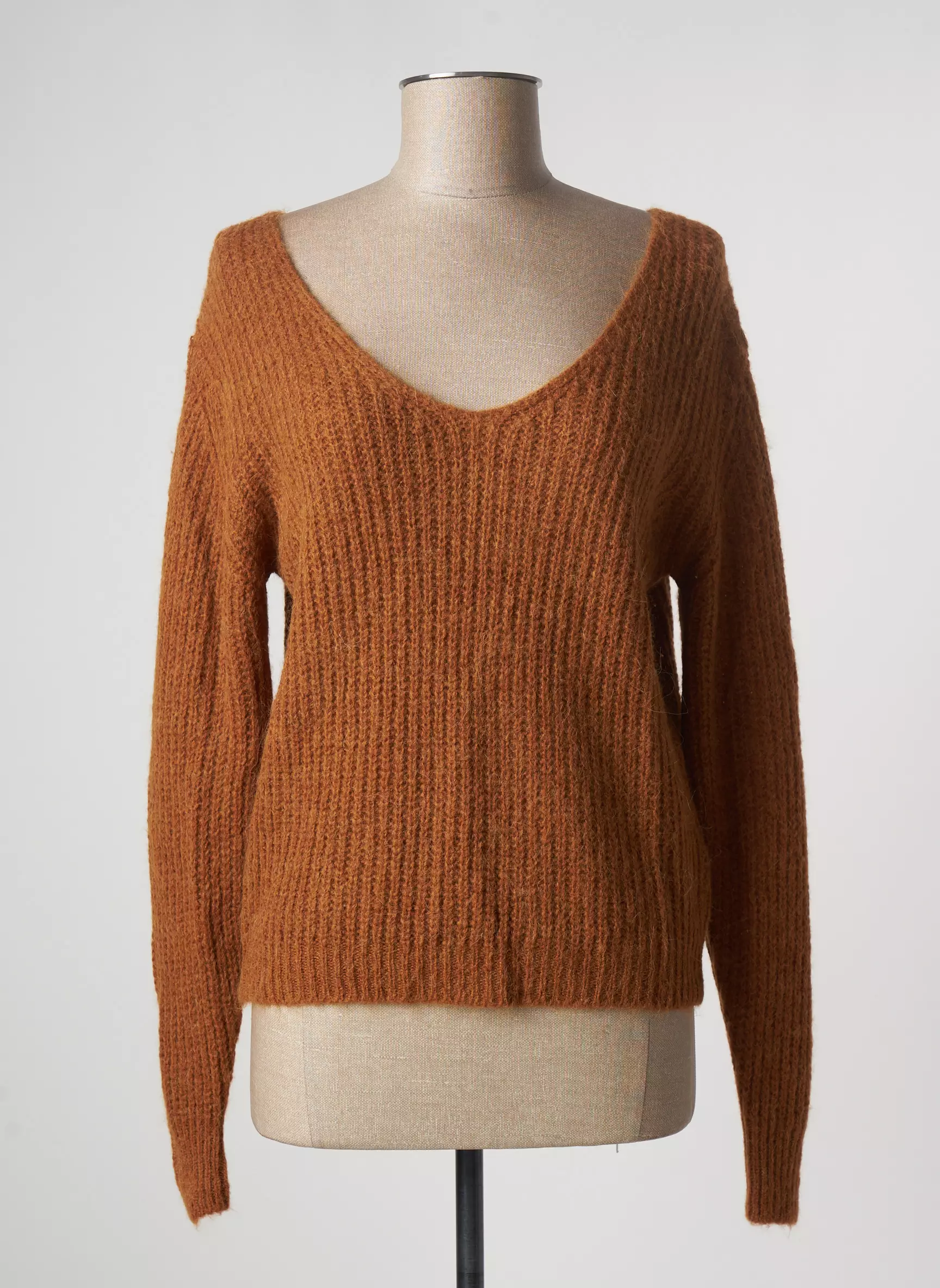Cache Cache Pulls Femme couleur marron