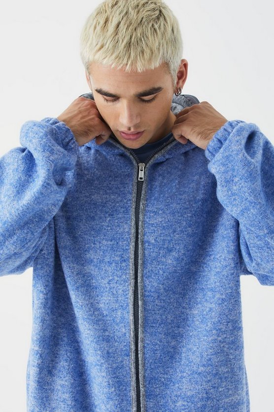 Oversize Hoodie mit Reißverschluss