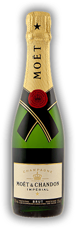 Moet & Chandon Brut Imperial 0,375 Liter Moet & Chandon Brut Imperial 0,375 Liter Das Aushängeschild des Hauses Moët & Chandon und besticht durch seine leichte Fruchtigkeit, sein verführerisches Aroma und seine überzeugende Reife. 0,375	 Liter - Vol