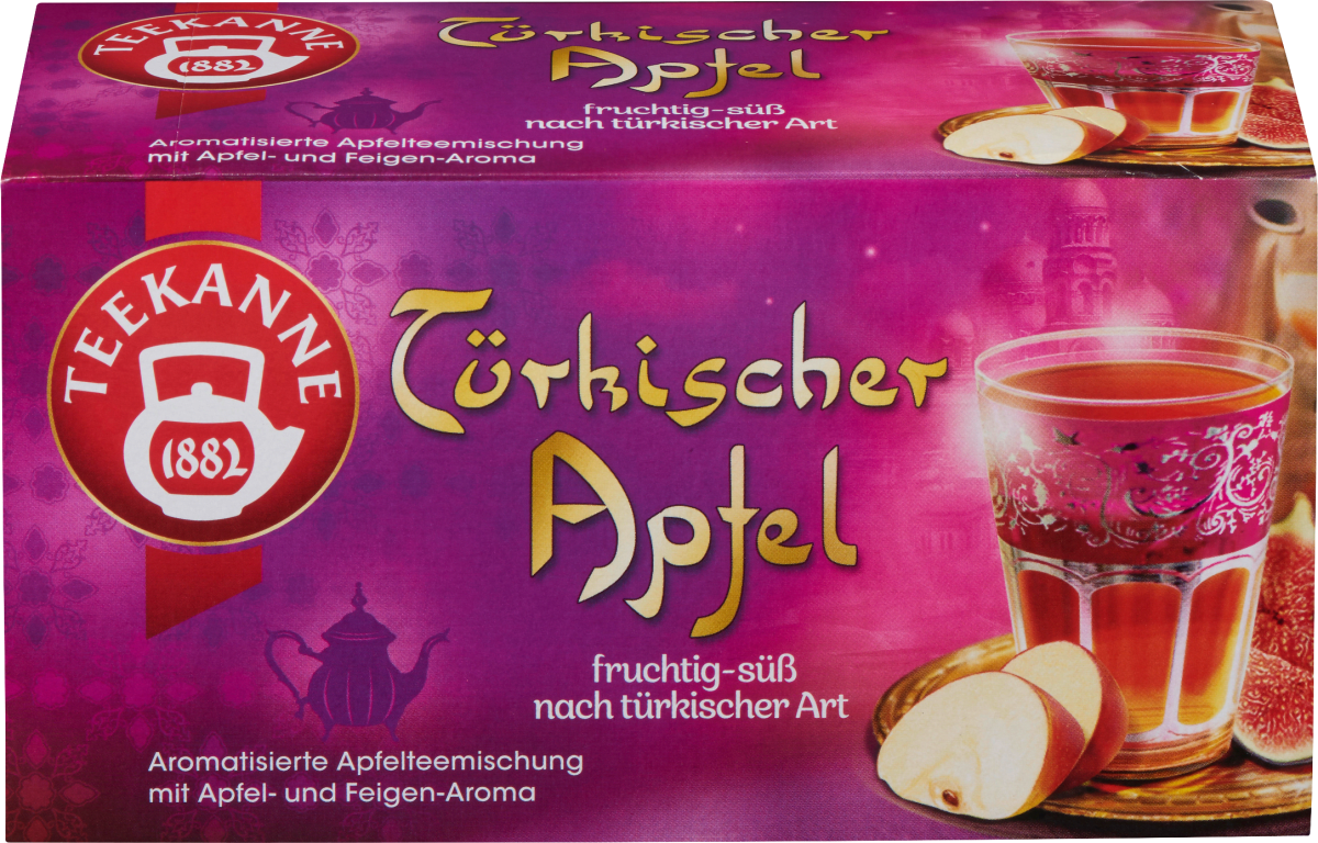 Früchtetee Türkischer Apfel (20 Beutel), 55 g