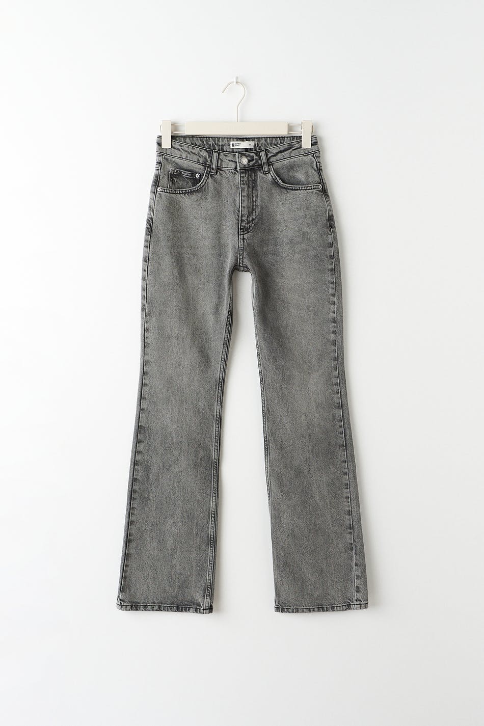 Full length petite flare jeans