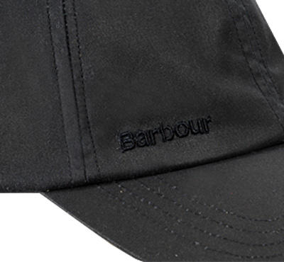 Barbour, Cap, Baumwolle gewachst, navy