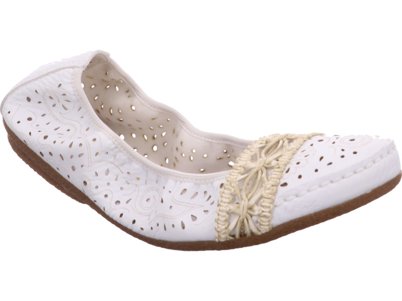 RIEKER Ballerinas weiss