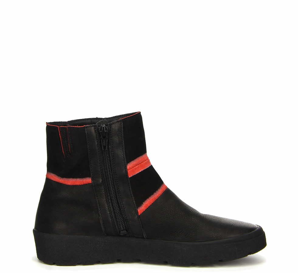 THINK Stiefeletten schwarz DRUNTA 06