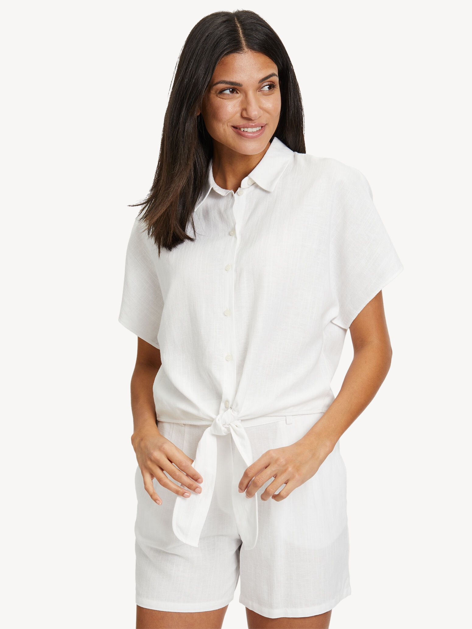 Boho Bluse - blanc