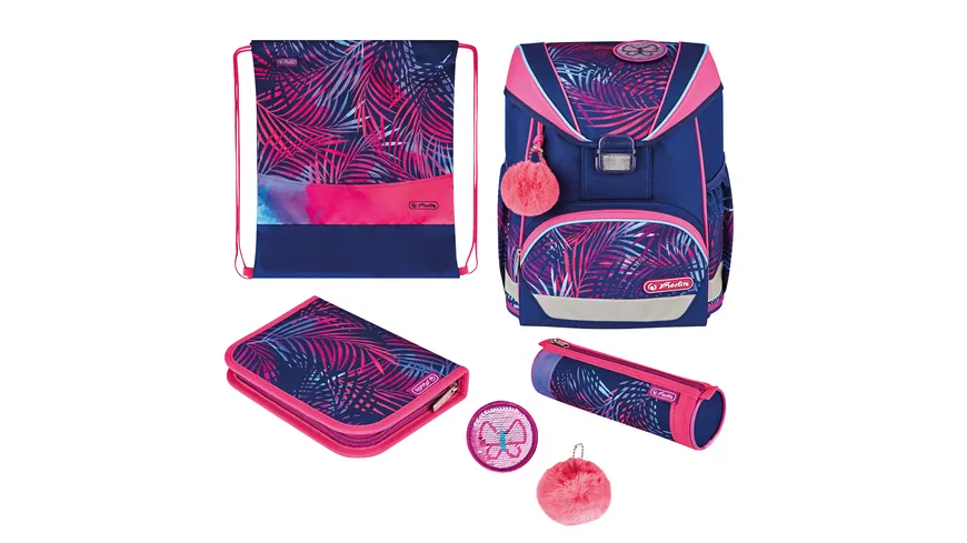 herlitz Schulranzen-Set UltraLight Plus Tropical Chill