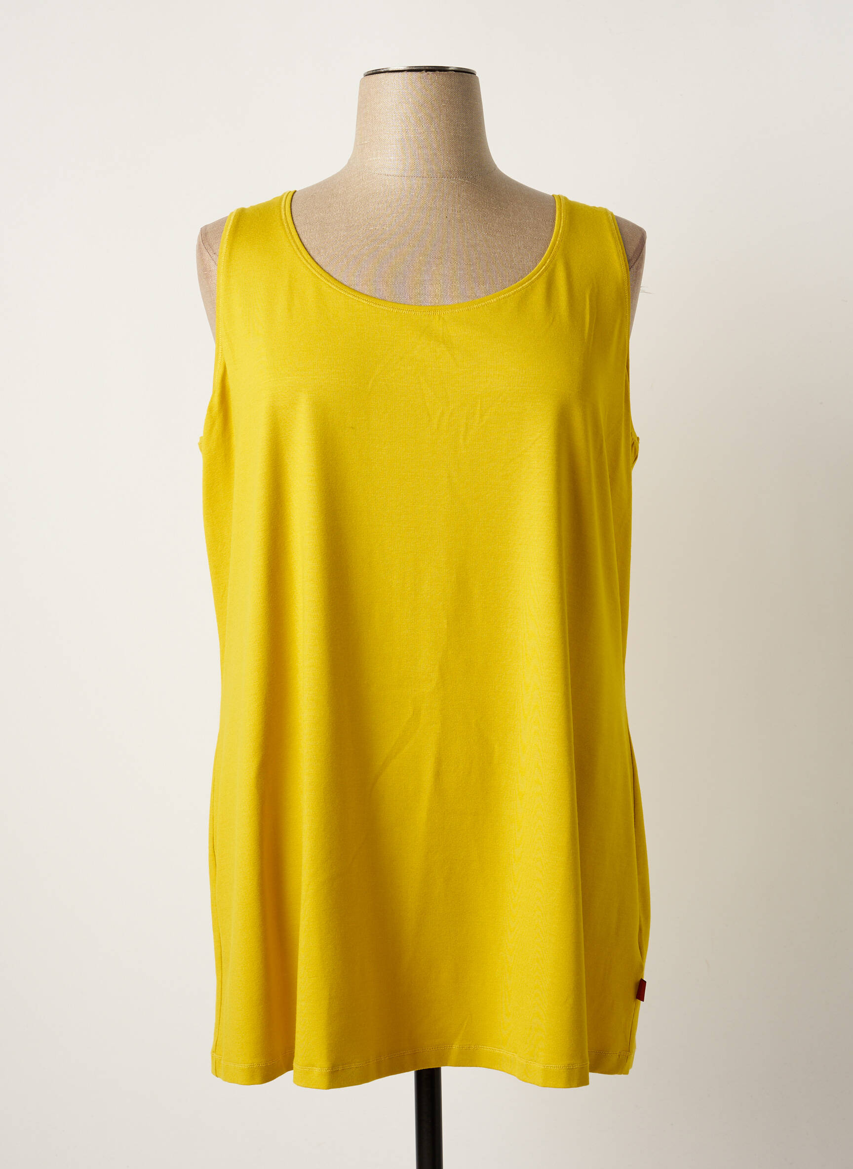 Vetono Tuniquesansmanche Femme couleur vert