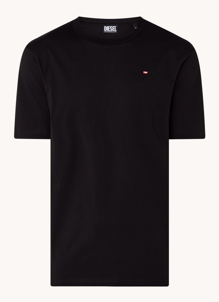 Diesel Microdiv -t-paita, jossa logobrodeeraus