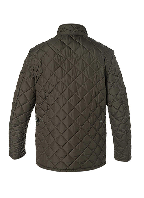 Barbour, Steppjacke Chelsea, Mikrofaser, grünbraun