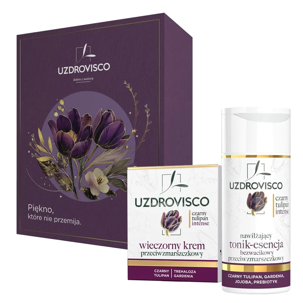 Σετ καλλυντικών προσώπου Uzdrovisco Black Tulip Intense