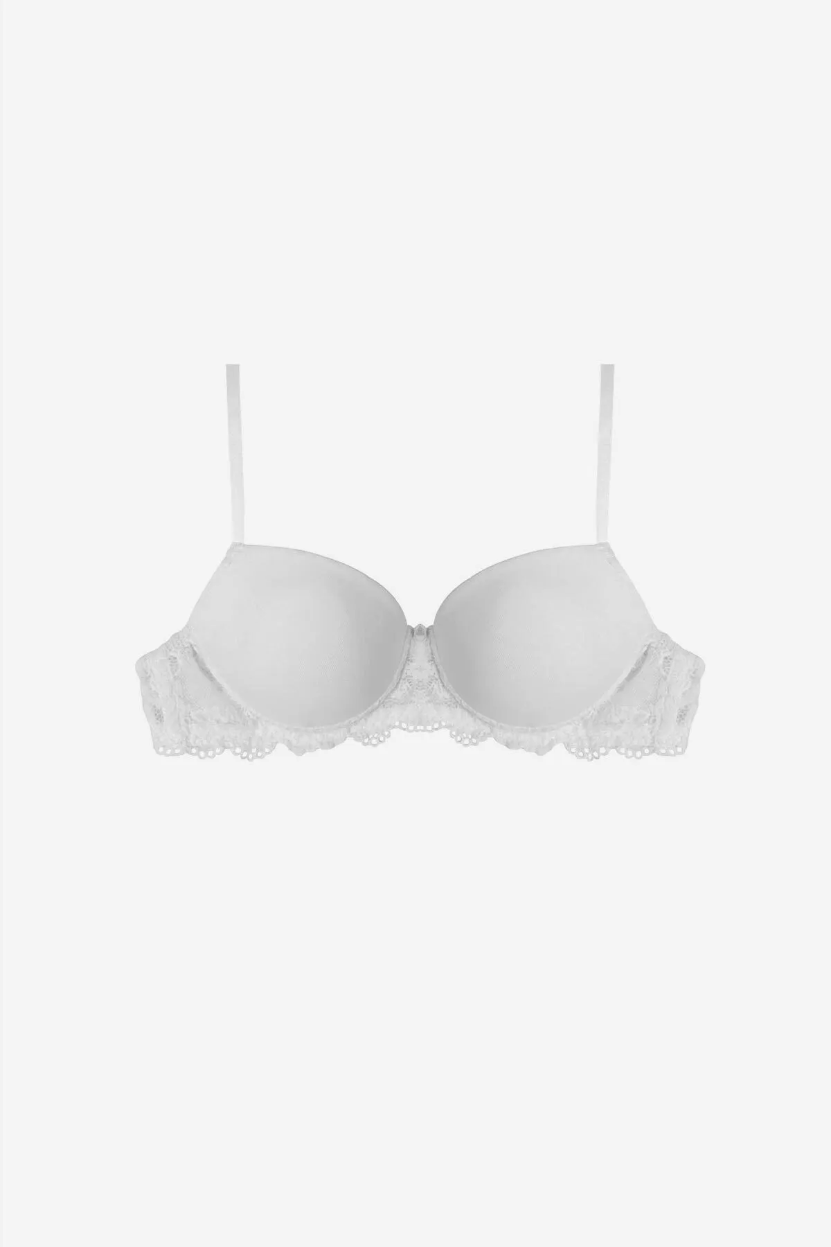 AYYILDIZ  2037 Weißer Push-up-BH