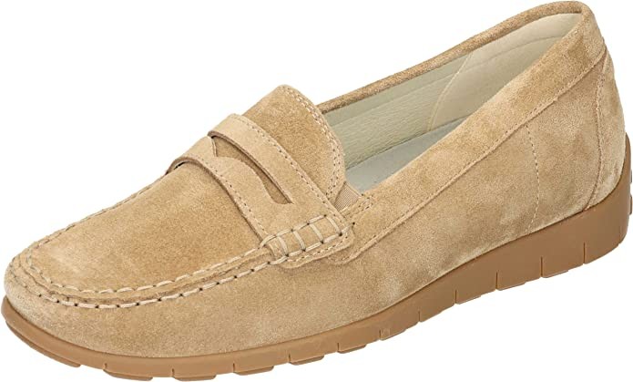 WALDLÄUFER Sportliche Slipper beige