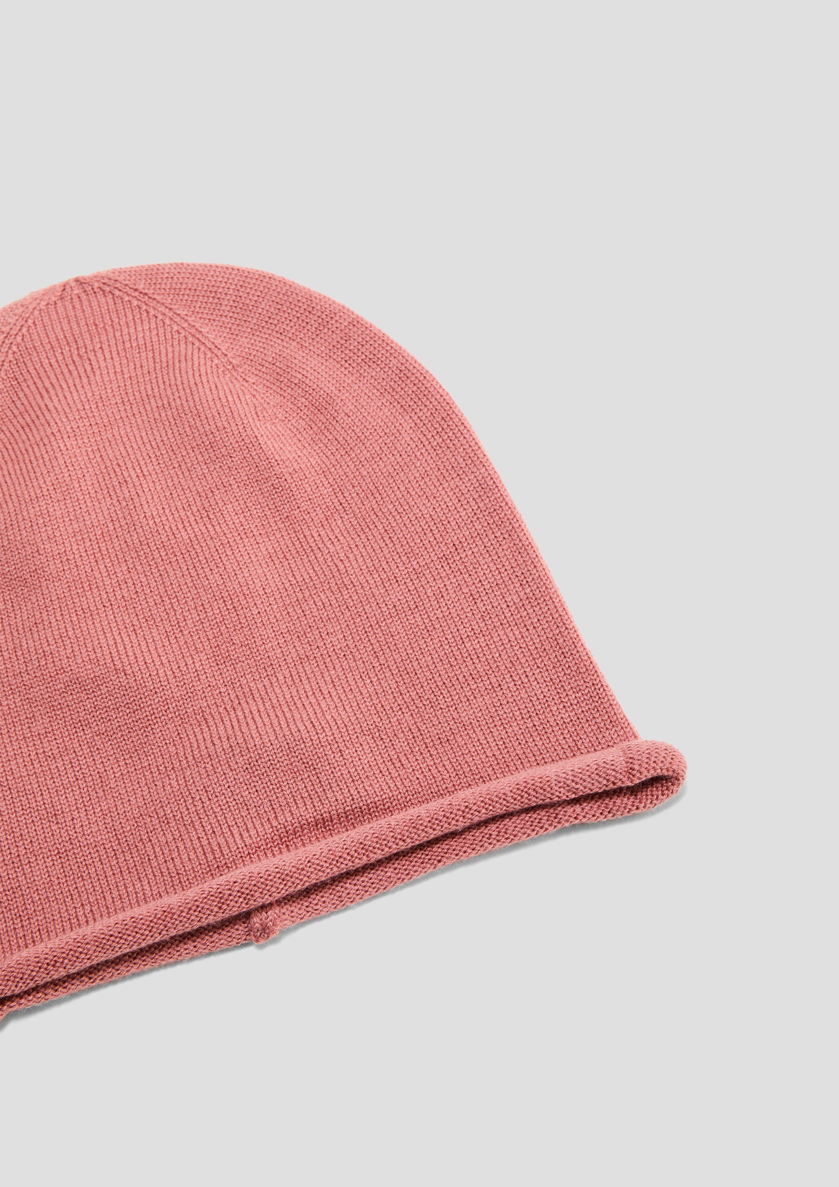 Feinstrick-Beanie aus Wollmix  2133580-2074