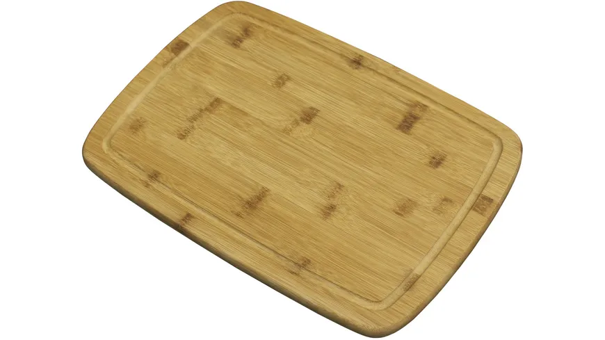 TESTRUT Bambus-Schneidbrett mit Saftrille 40x28cm