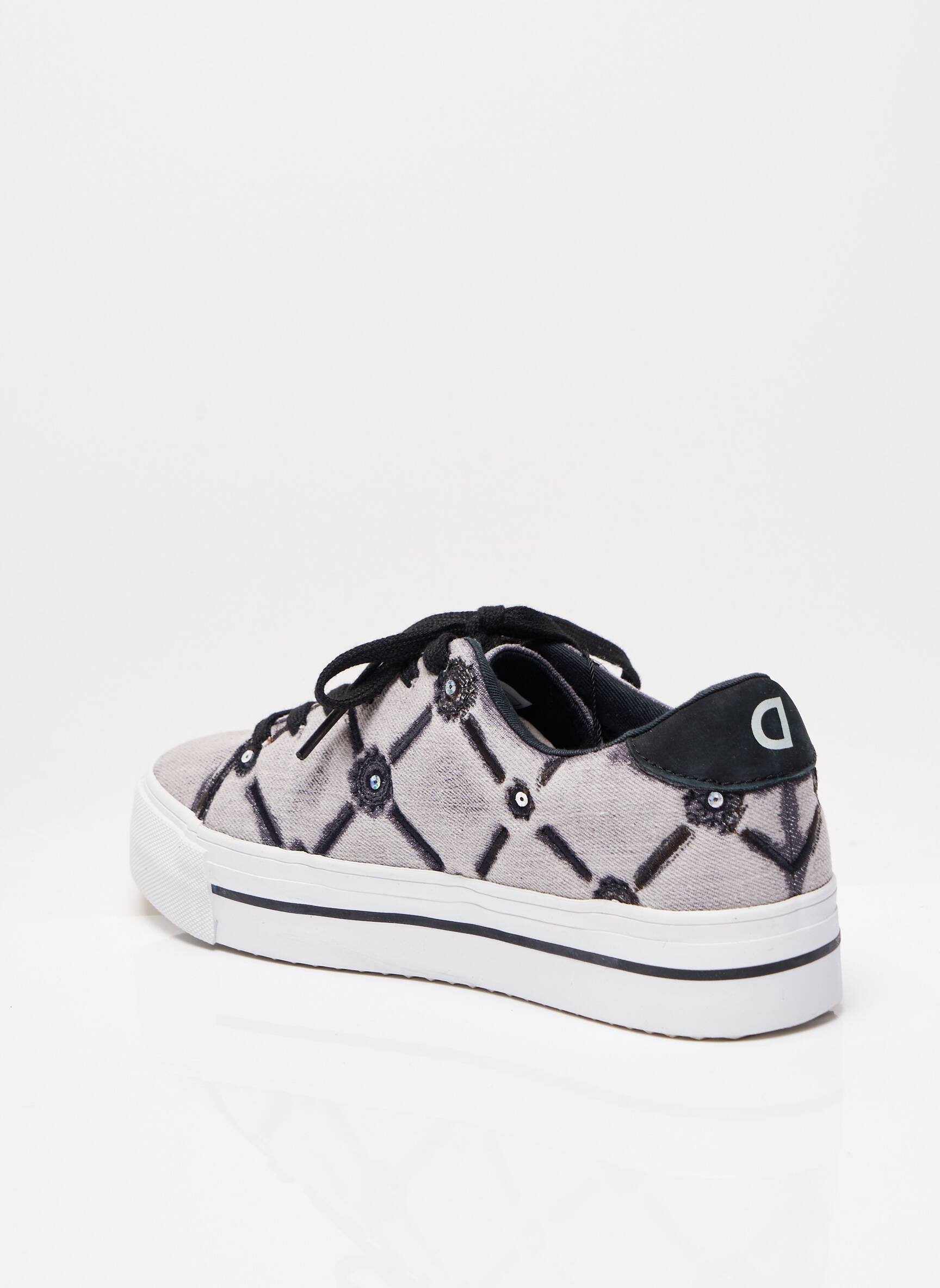 Desigual Baskets Femme couleur gris