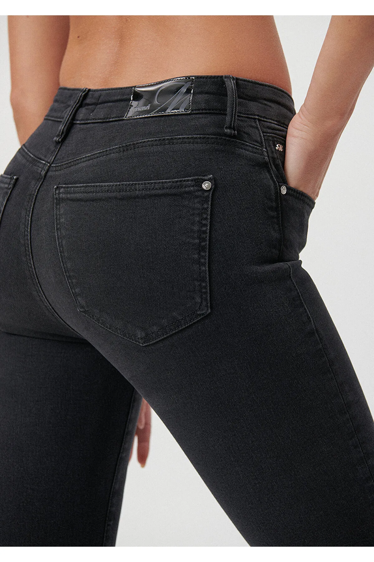 Mavi  Tess Grey Glam Jean Hose 100328-85286