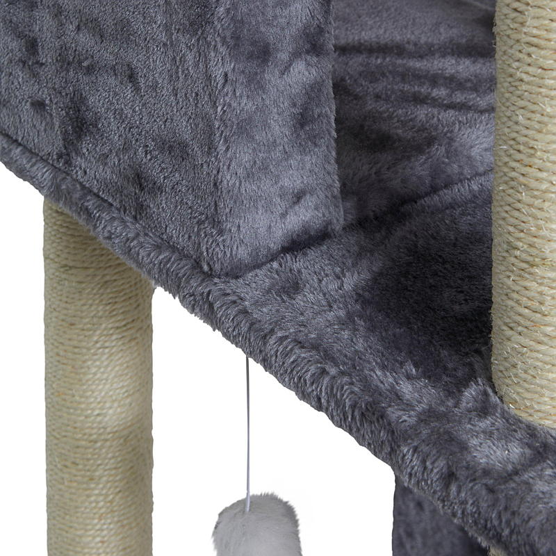 Zoozaker Klatrestativ katt h 182x60x55 cm