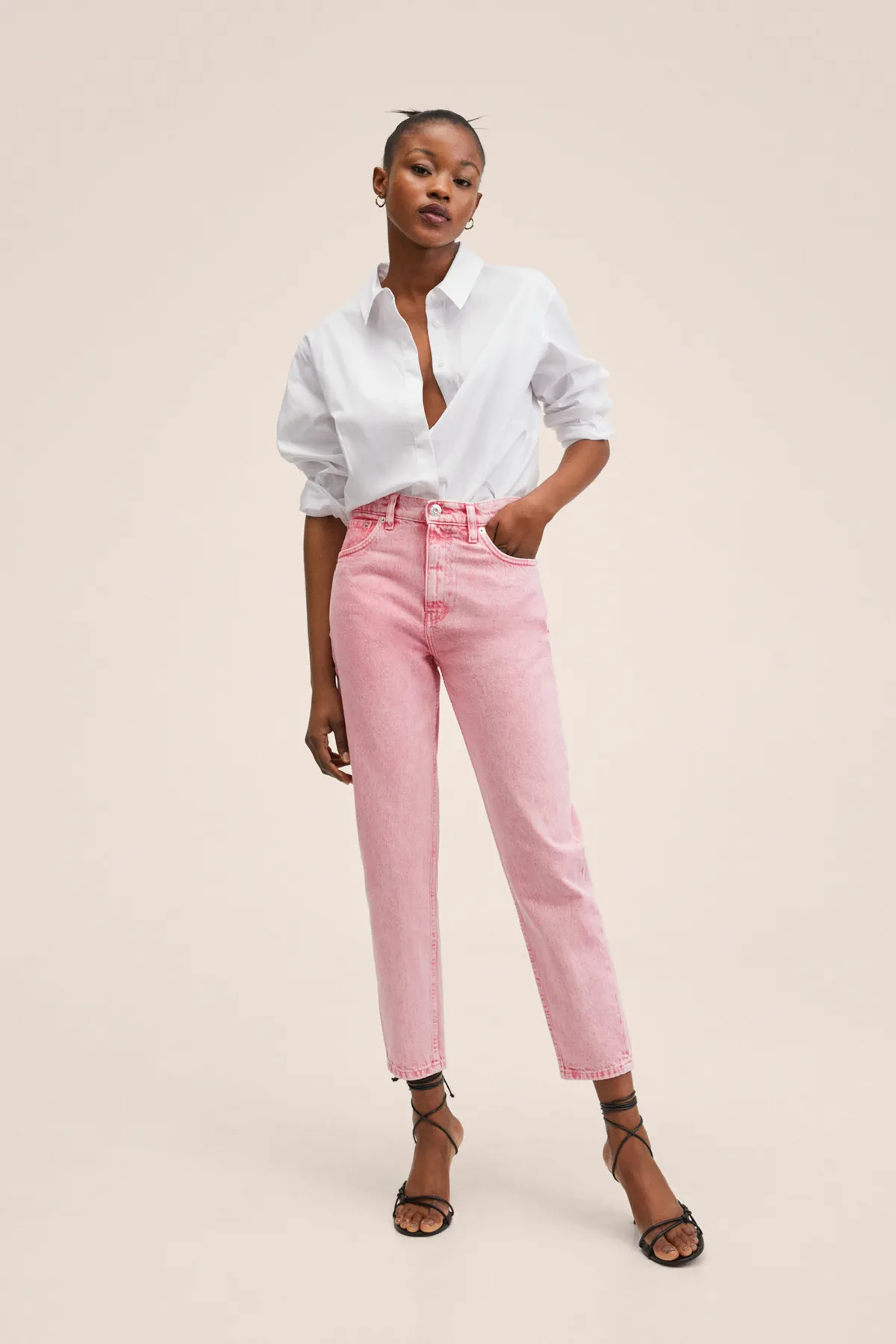 MANGO  27005767 Damen/Mädchen Bubblegum Pink