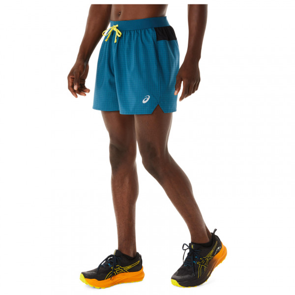 Asics - Fujitrail Logo Short - Laufshorts
