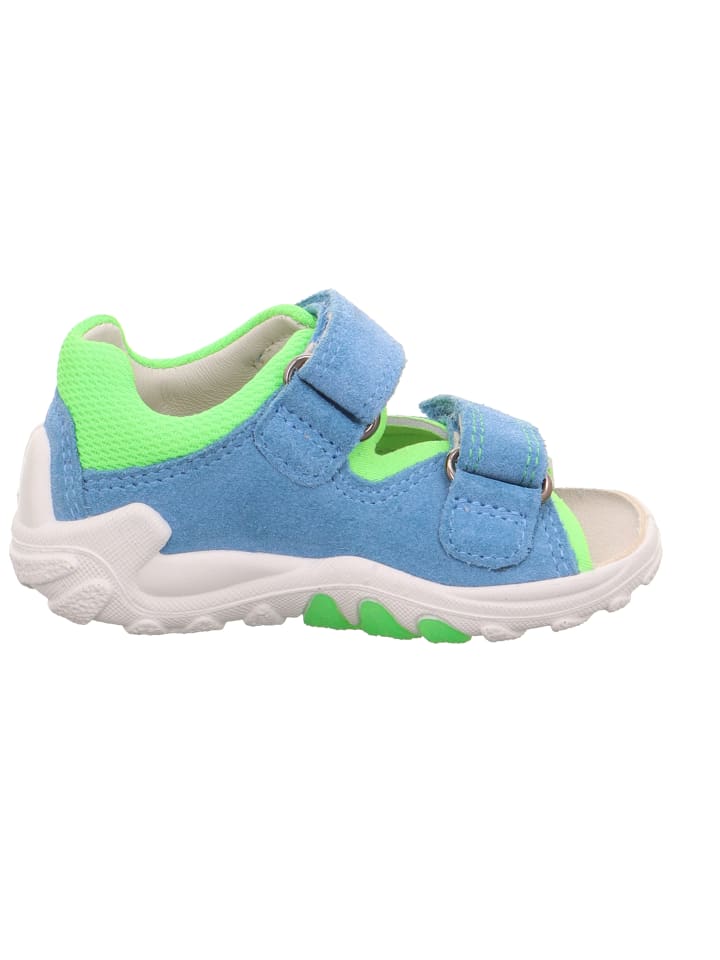 superfit Lauflernsandale FLOW in Hellblau/Hellgrün günstig kaufen