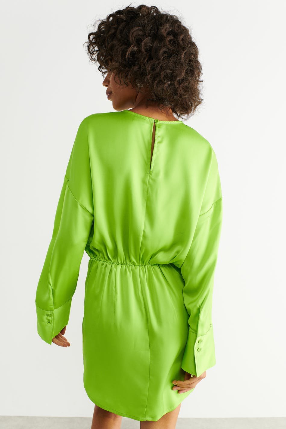 Ebba satin dress