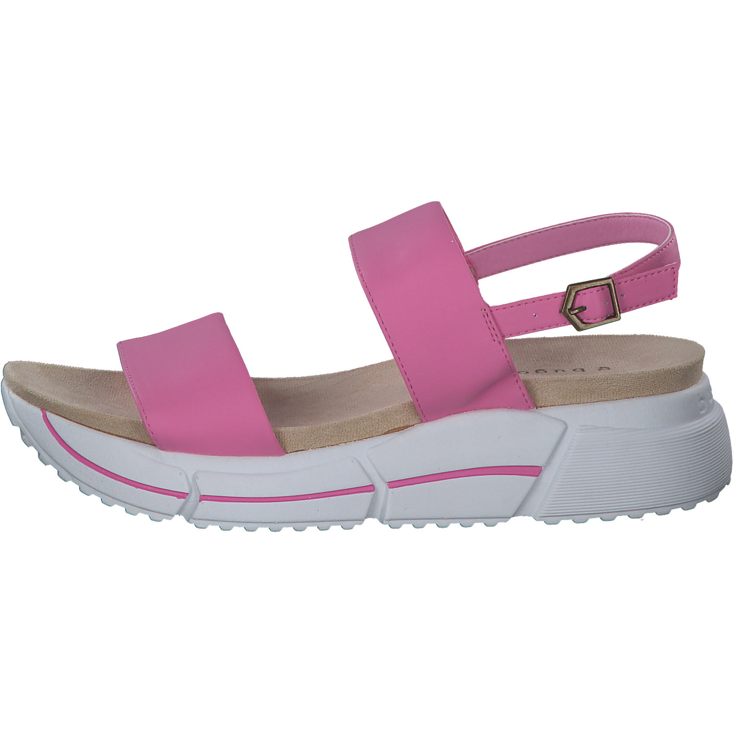 Bugatti Raja 88180, Keilsandaletten, Damen, pink