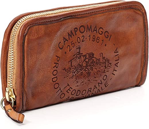 CAMPOMAGGI Handtaschen braun Zip-Wallet Teodorano