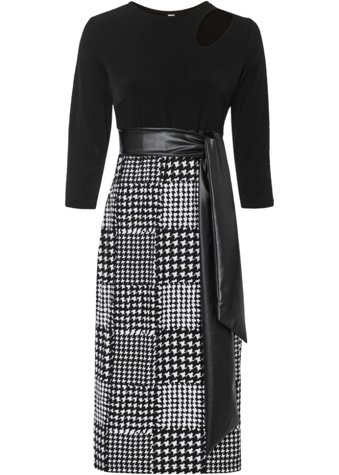 Midikleid mit Gürtel