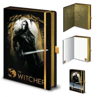 Pyramid A5 Premium Notizbuch - The Witcher (Waldjagd)