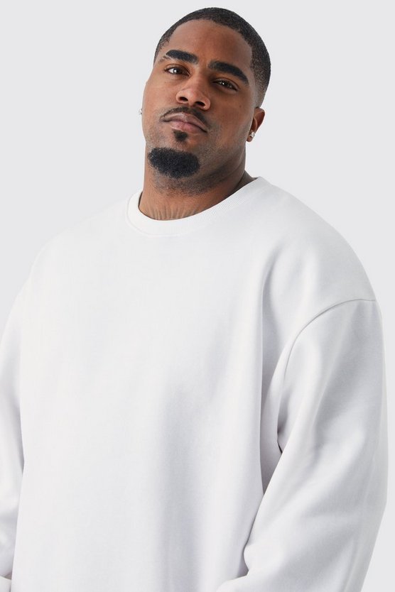 Plus kastiges Sweatshirt