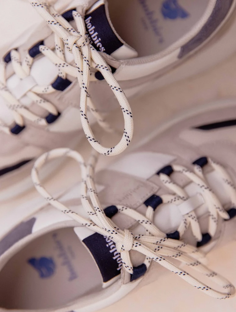 Lennox - Blanc - Marine - Denim - Gris