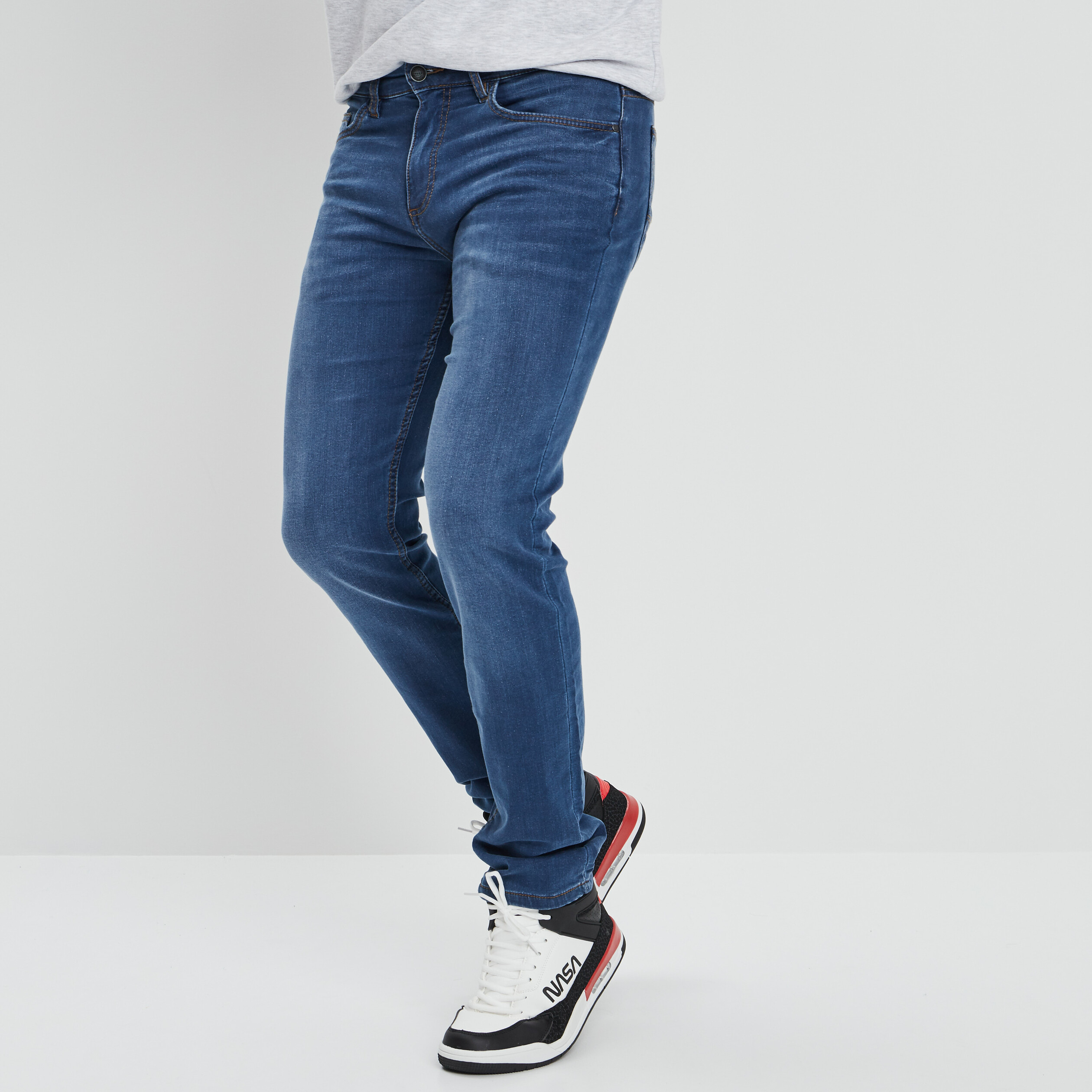Jeans regular denim stone homme | La Halle