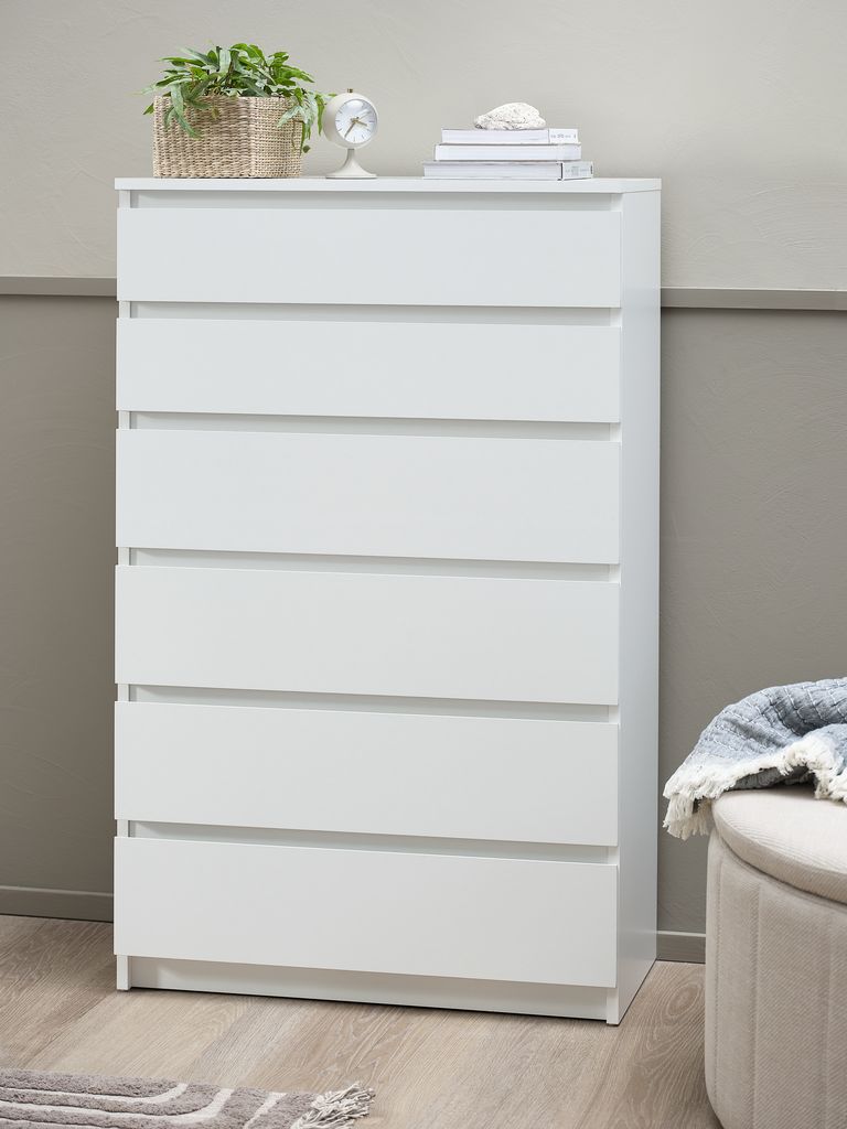 TANGBJERG TANGBJERG chest of drawers, 6 drawers, white