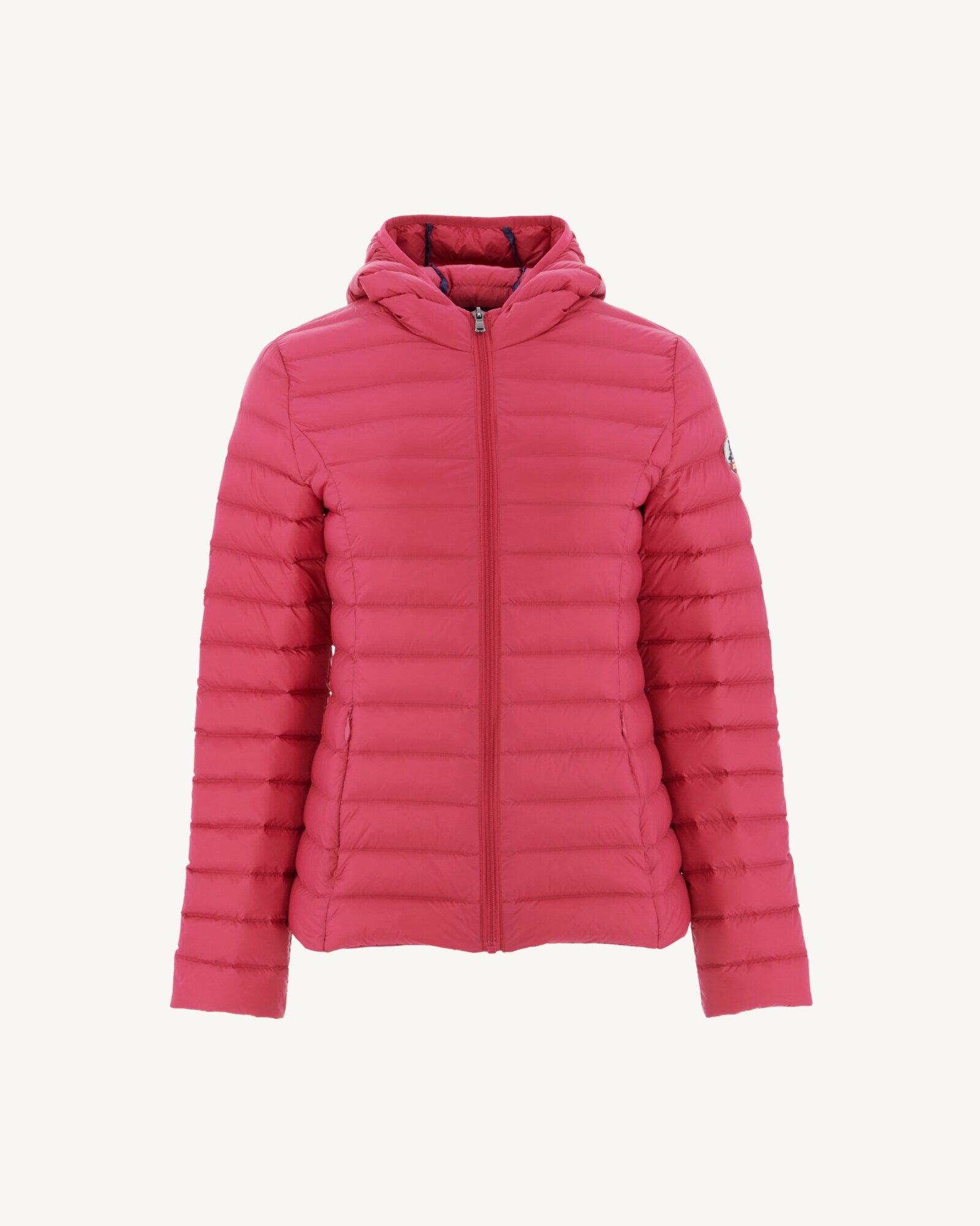 Doudoune légère à capuche Rose cerise Cloe