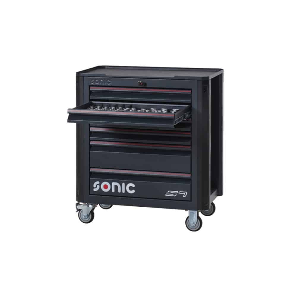 Carrinho de ferramentas completo Sonic 713875 | NEXT S7 | 138 peças