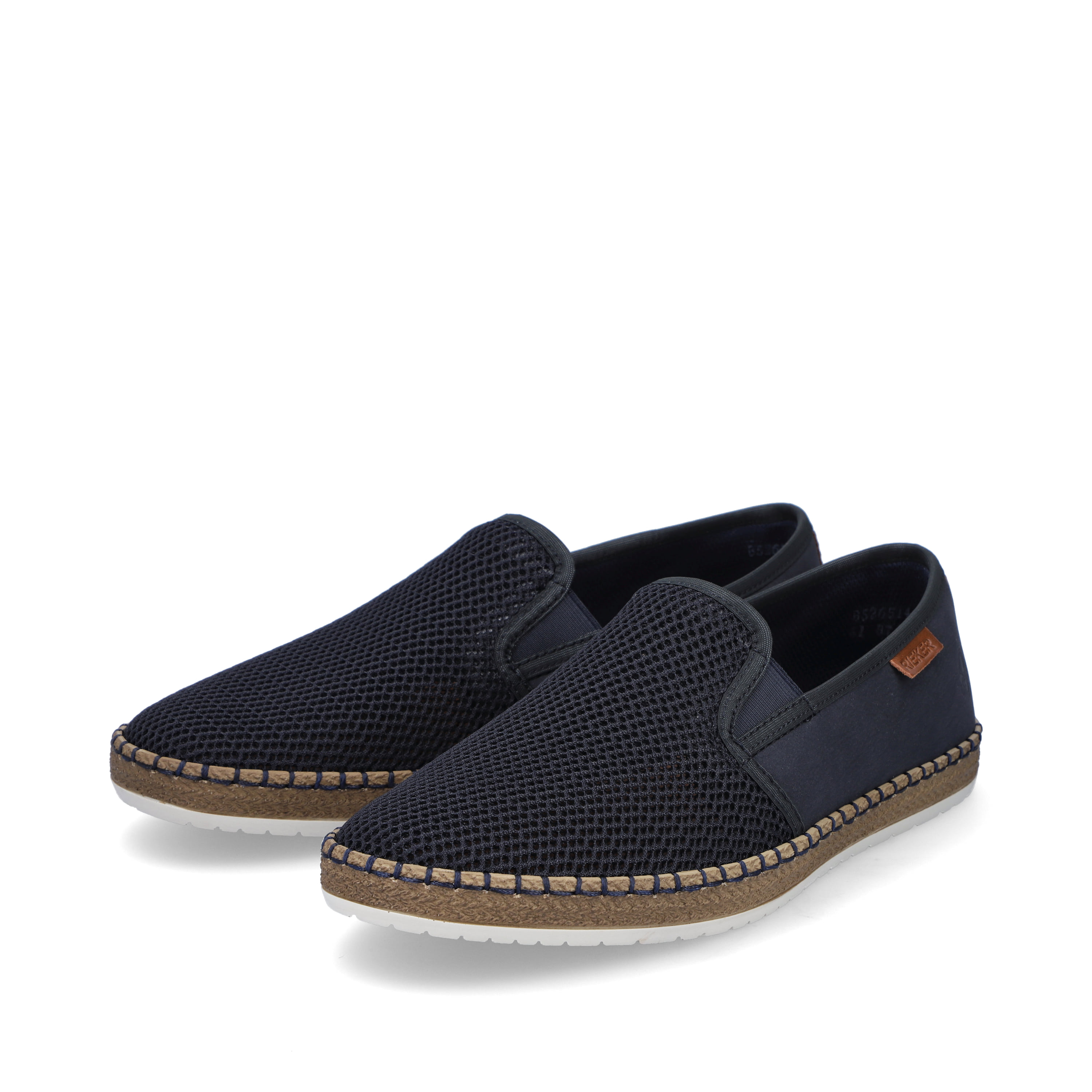 Rieker Herren Slipper pazifikblau