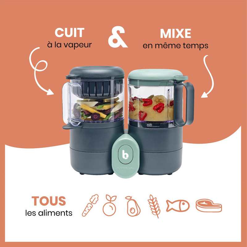 Robot cuiseur vapeur Nutribaby One Babymoov