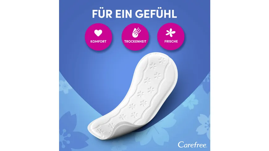 Carefree Slipeinlagen Cotton Feel Normal ohne Duft