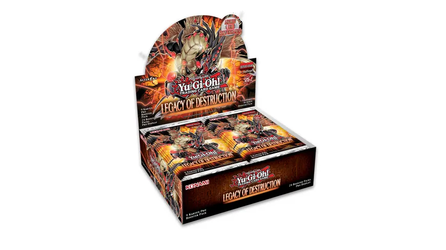 Yu-Gi-Oh Sammelkartenspiel -  Legacy of Destruction Booster