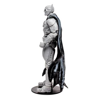 DC Direct Actionfigur & Comic Black Adam Batman Line Art Variant (Gold Label) (SDCC) 18 cm