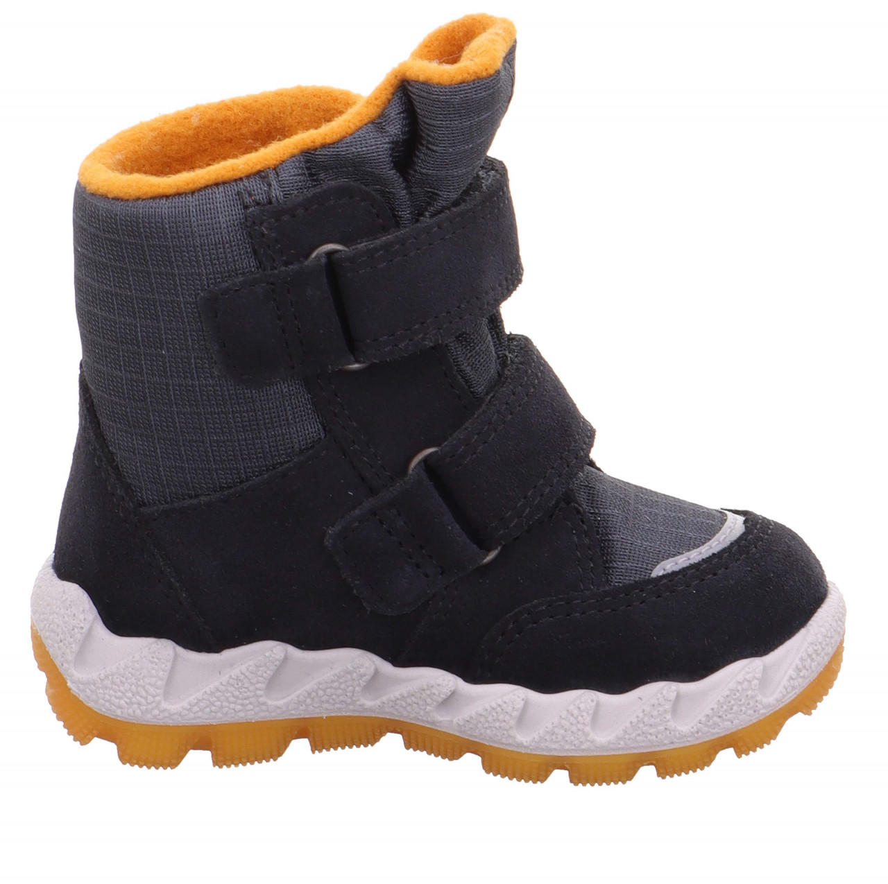 ICEBIRD - Grau/Gelb Boots mit Klettverschluss