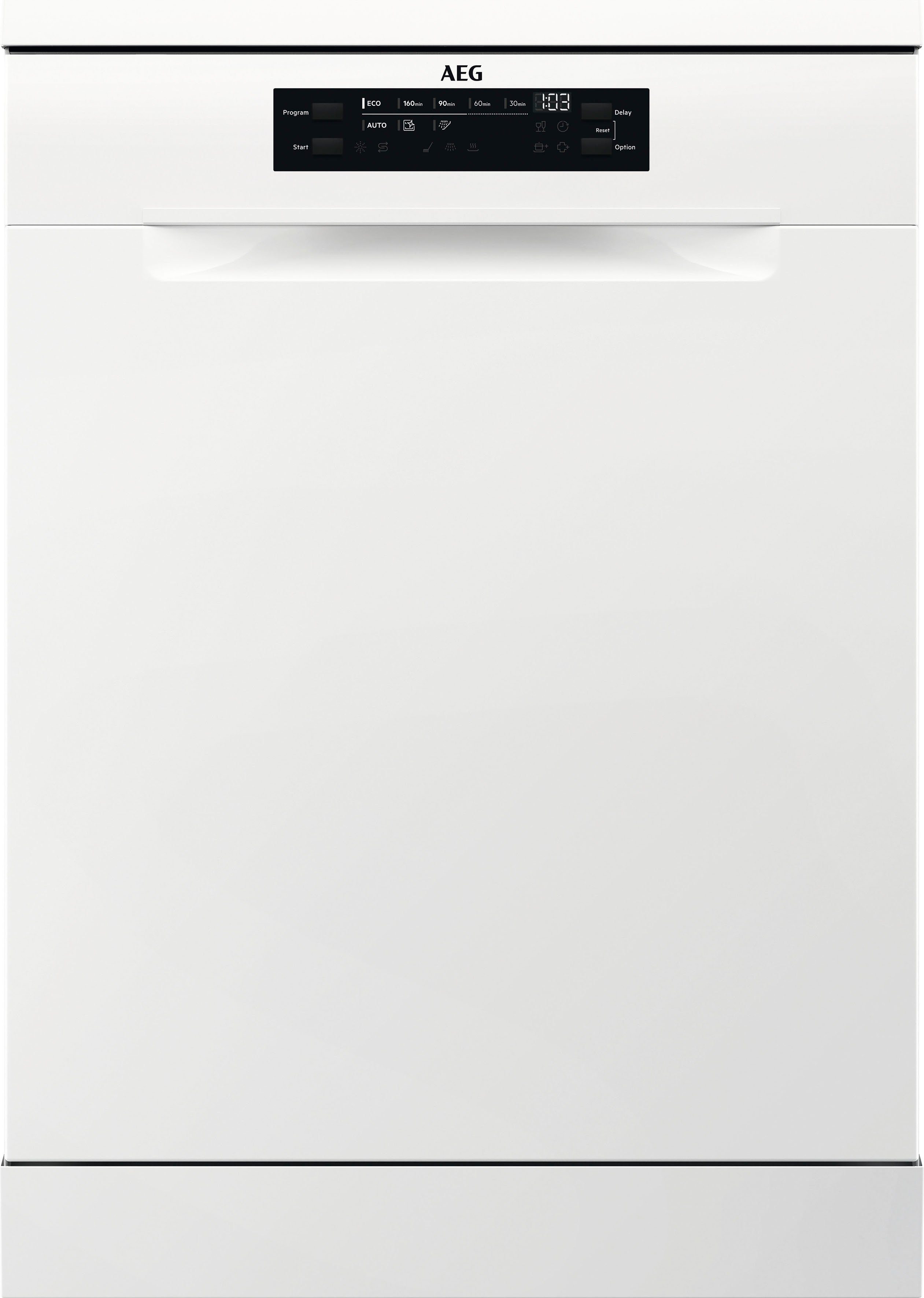AEG Standgeschirrspüler 6000, FFB53617ZW, 13 Maßgedecke
