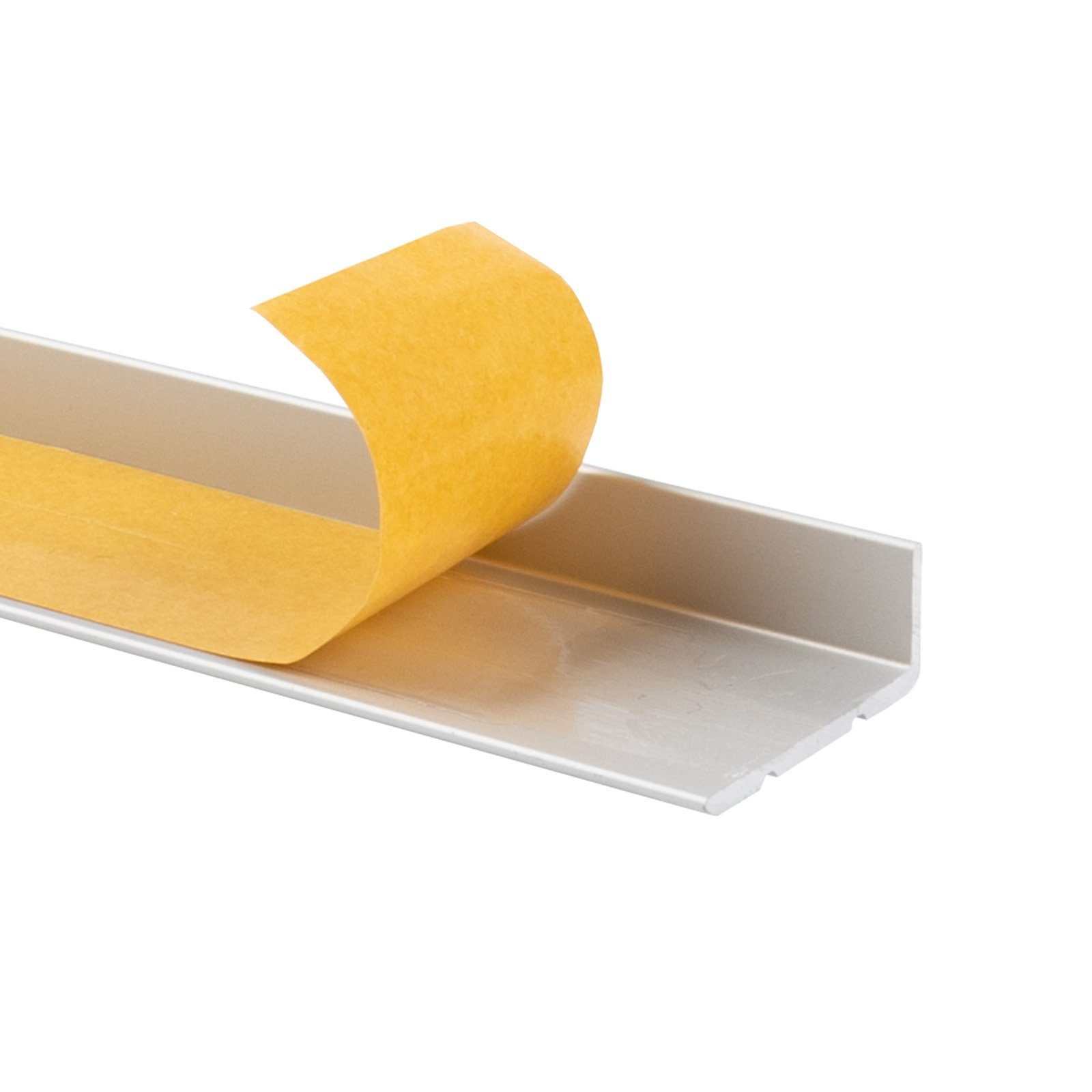 Karat Winkelprofil Winkelprofil, Für Treppenstufen & Absätze, Aluminium, 24,5 x 10 mm