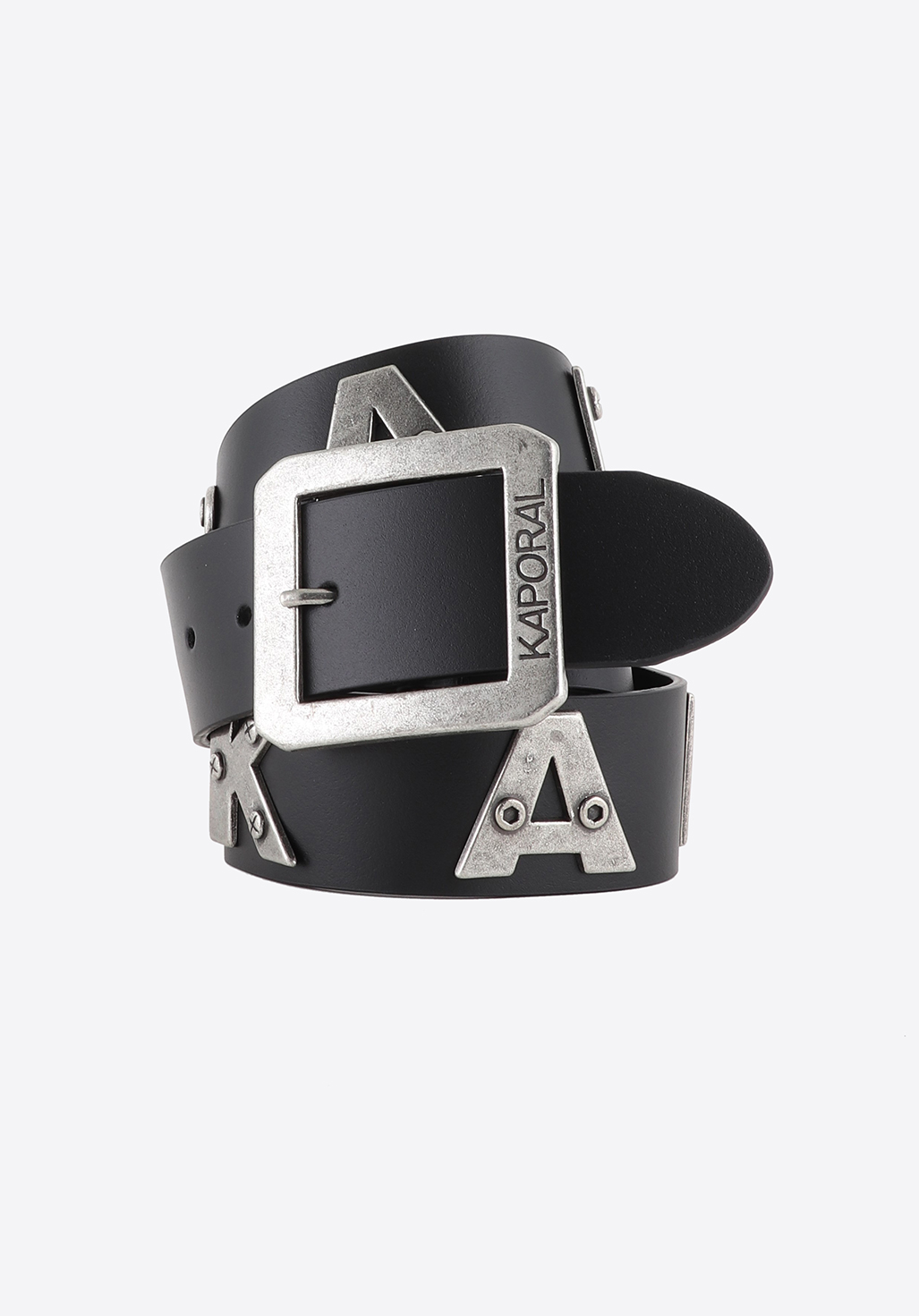 BOLD   Ceinture en cuir noir Homme