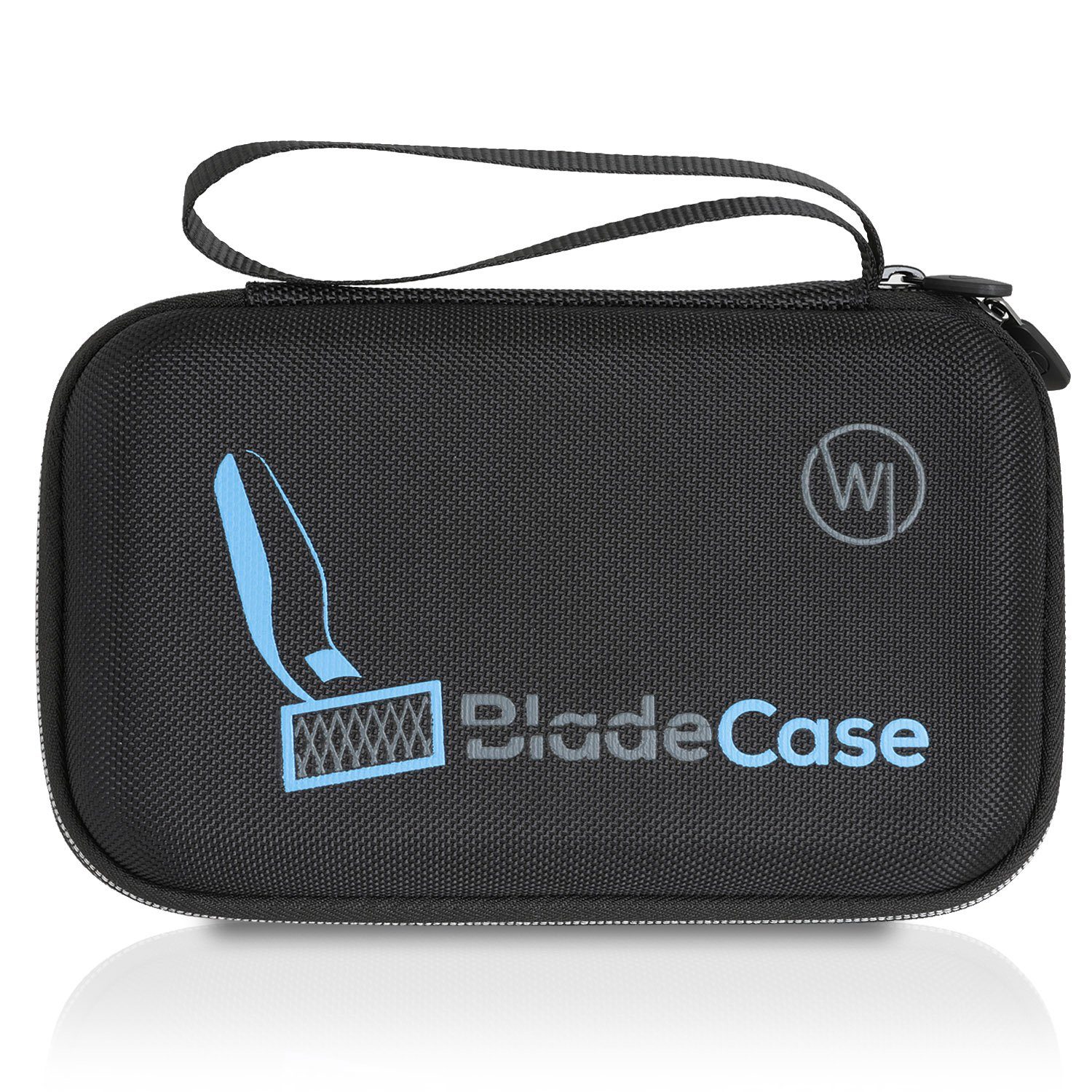 Wicked Chili Rasierer-Etui Case / Tasche für Philips OneBlade QP25xx & QP26xx n.Z., Hard-shell Schutzhülle / Strapazierfähiges Material / Passgenau / Inla