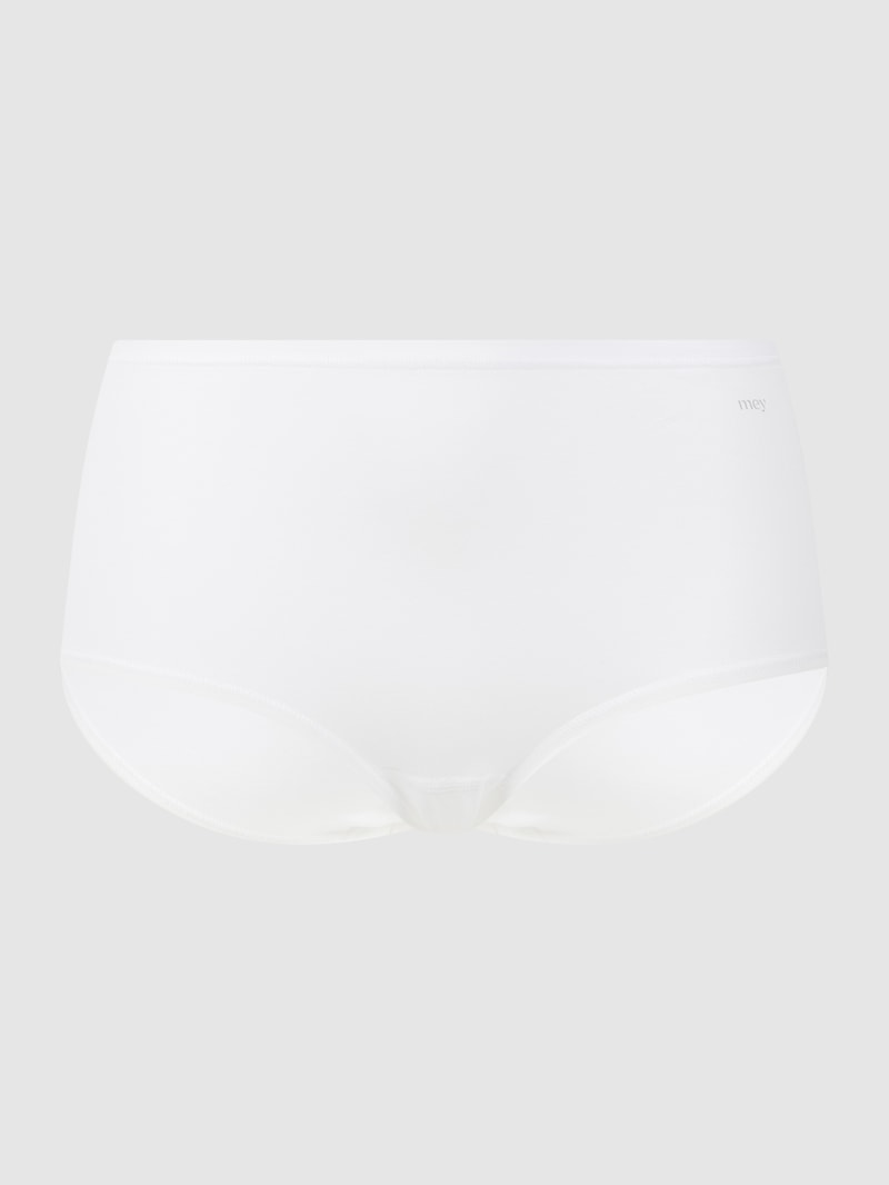 Panty mit Stretch-Anteil Modell 'Organic' in weiß
